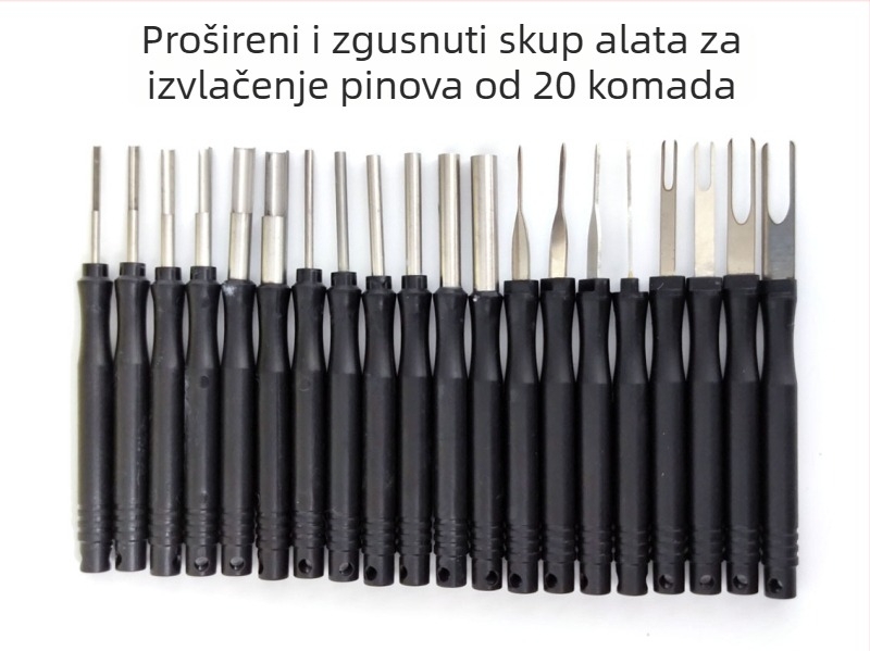 Alat za vađenje pinova automobinskog konektora – metalni, opća namjena (Metalni; Opća namjena)