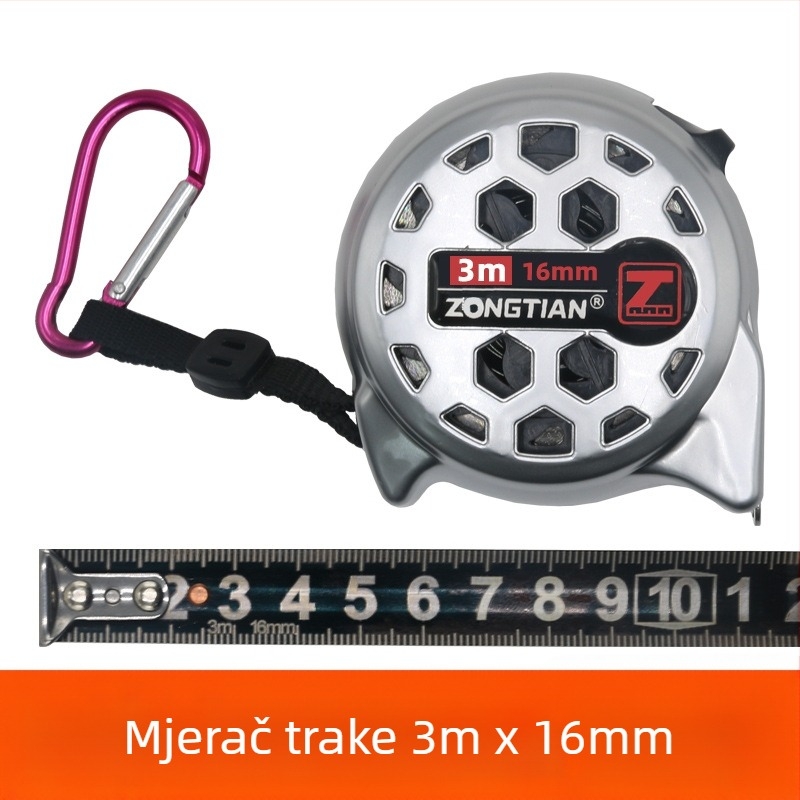 Nehrđajuća čelična mjeračka traka s šupljim dizajnom, vodootporna, otporna na padove, visoka preciznost, uz kućište