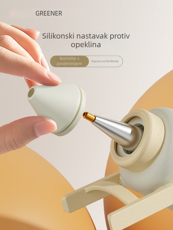 Pistol za topljeno ljepilo s tankim vrhom za DIY ručne radove, kućna uporaba, viskozna 7 mm ljepilne štapiće