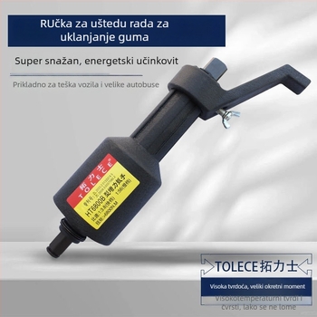 Treatise Ključ za gume kamiona – olakšava rad, teški, krom-vanadij čelik, alat za zamjenu guma