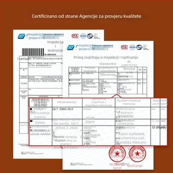 Unisex termalni komplet donjeg rublja Derong od akrilnih vlakana, grijanje, antibakterijski, ekstra debeli 301–350 g/m², dugi rukav top i hlače