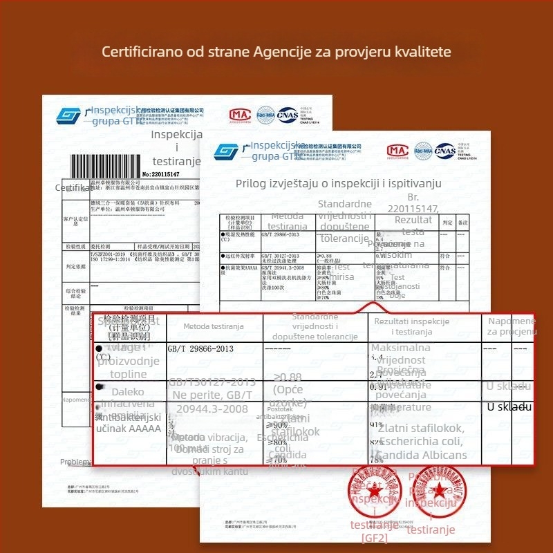 Unisex termalni komplet donjeg rublja Derong od akrilnih vlakana, grijanje, antibakterijski, ekstra debeli 301–350 g/m², dugi rukav top i hlače