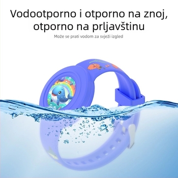 Silikonska vodootporna zaštita remena za Apple AirTag – slatka crtani dizajn, injekcijsko oblikovanje, serija Waterproof Strap Cover, model Waterproof Strap Cover
