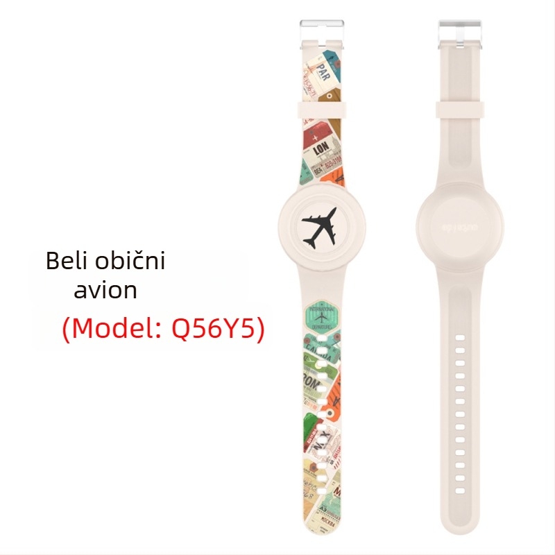 Silikonska vodootporna zaštita remena za Apple AirTag – slatka crtani dizajn, injekcijsko oblikovanje, serija Waterproof Strap Cover, model Waterproof Strap Cover