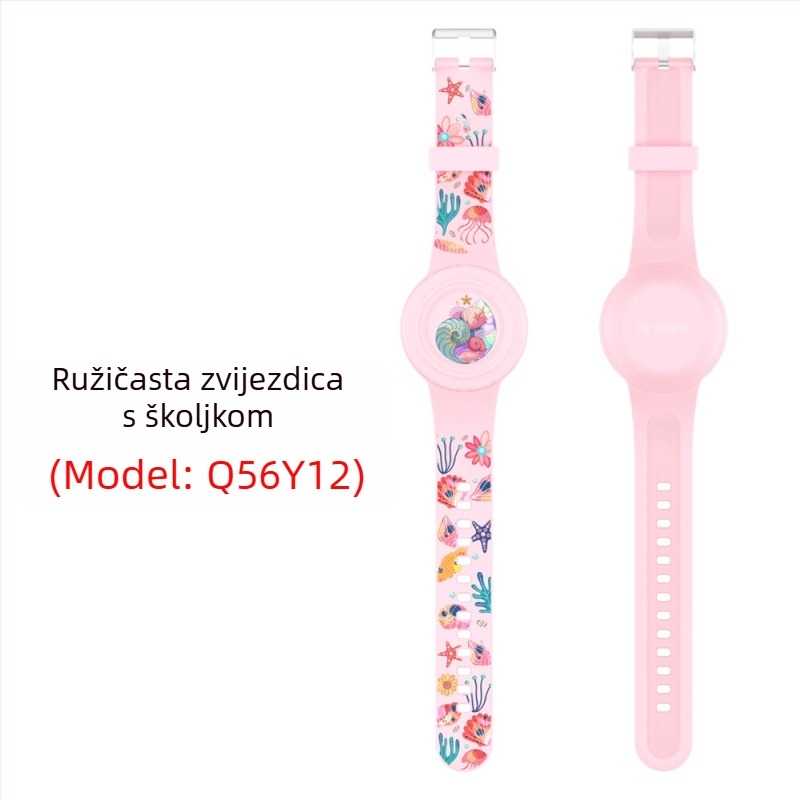 Silikonska vodootporna zaštita remena za Apple AirTag – slatka crtani dizajn, injekcijsko oblikovanje, serija Waterproof Strap Cover, model Waterproof Strap Cover