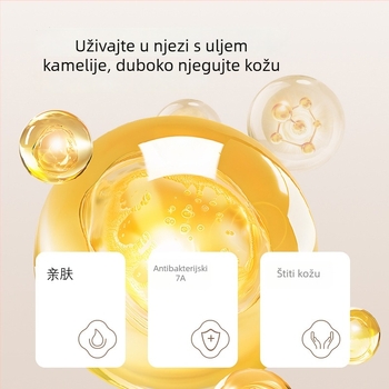 Ženski najlonski termalni bazni gornji dio s V-izrezom, dugi rukav, jednobojna boja, zadržava toplinu