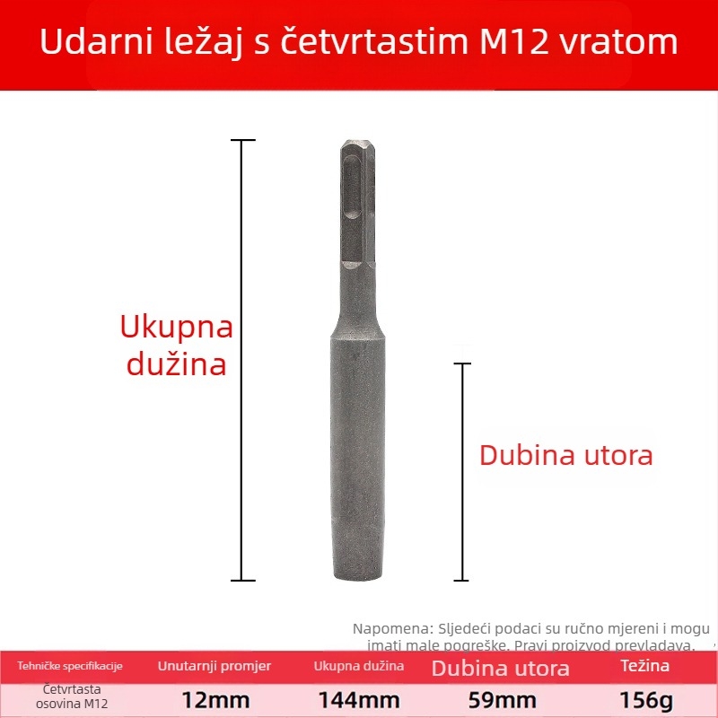 Krom čelični mehanički proširivač vijka – Perkusijsko kućište za ugradnju sidra, Nacionalni standard, 1-dijelni komplet, za popravak strojeva