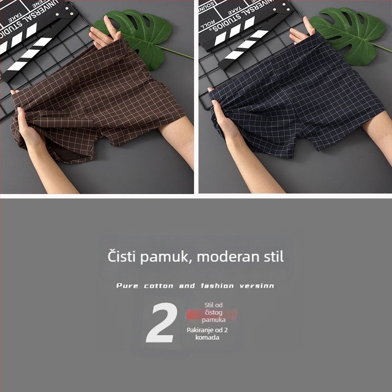 Nove muške pamučne bokserice, udoban kroj, prozračne za ljeto, u velikim veličinama