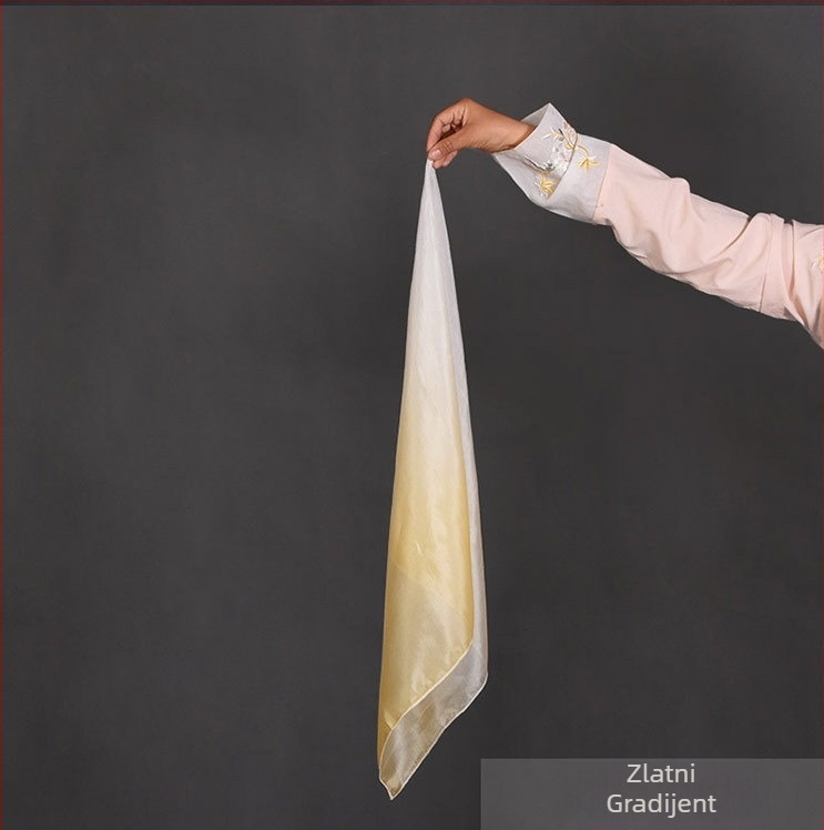 Svileni plesni šal — klasičan rekvizit za ples za odrasle, ljeto 2021