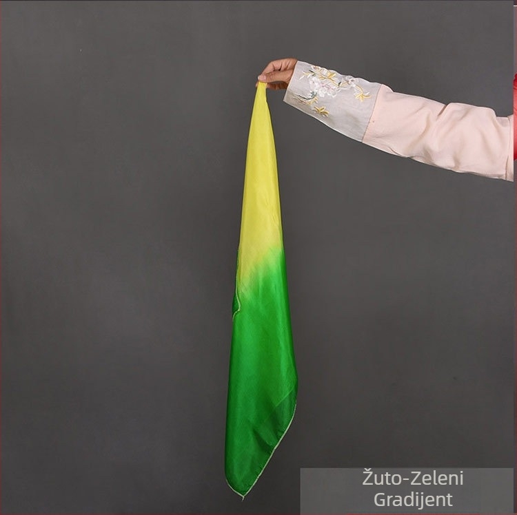 Svileni plesni šal — klasičan rekvizit za ples za odrasle, ljeto 2021