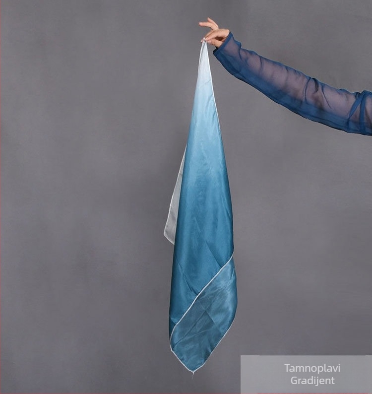 Svileni plesni šal — klasičan rekvizit za ples za odrasle, ljeto 2021