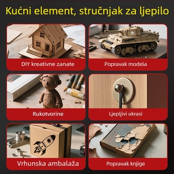 Pistol za topljeno ljepilo, promjera 11 mm, snažan, ručni, za kućnu uporabu, Airuidun