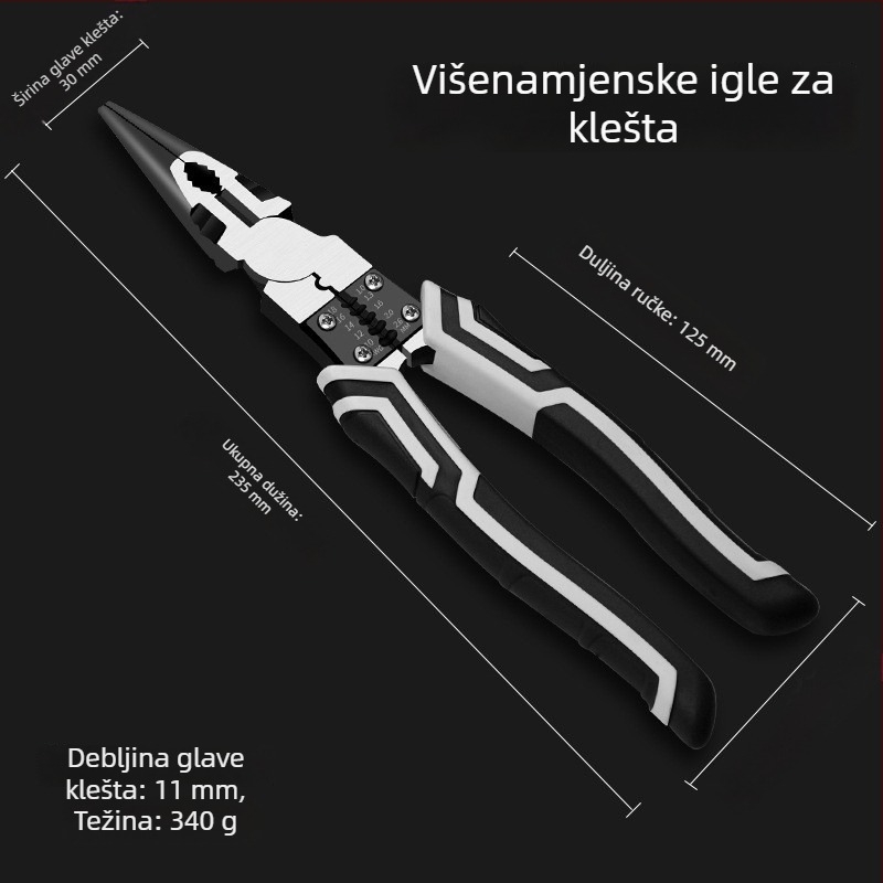 Industrijske kliješta za rezanje, marka Other, duljina glave 65 mm