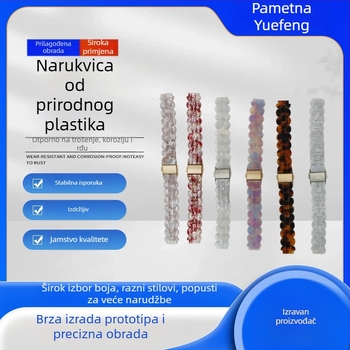 FY metalni kaiš za Apple Watch s sklopivom kopčom – moderan stil, kompatibilan s Apple Watch, težina 3.2 g