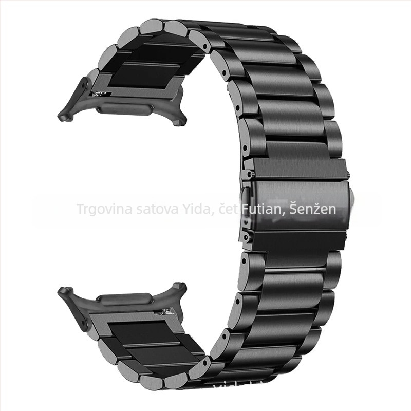 Remen od nehrđajućeg čelika za Samsung Galaxy Watch7 Ultra, sklopiva kopča, poslovni stil, težina 100 g