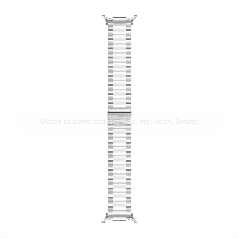 Remen od nehrđajućeg čelika za Samsung Galaxy Watch7 Ultra, sklopiva kopča, poslovni stil, težina 100 g