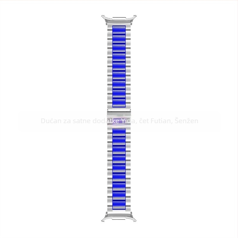 Remen od nehrđajućeg čelika za Samsung Galaxy Watch7 Ultra, sklopiva kopča, poslovni stil, težina 100 g