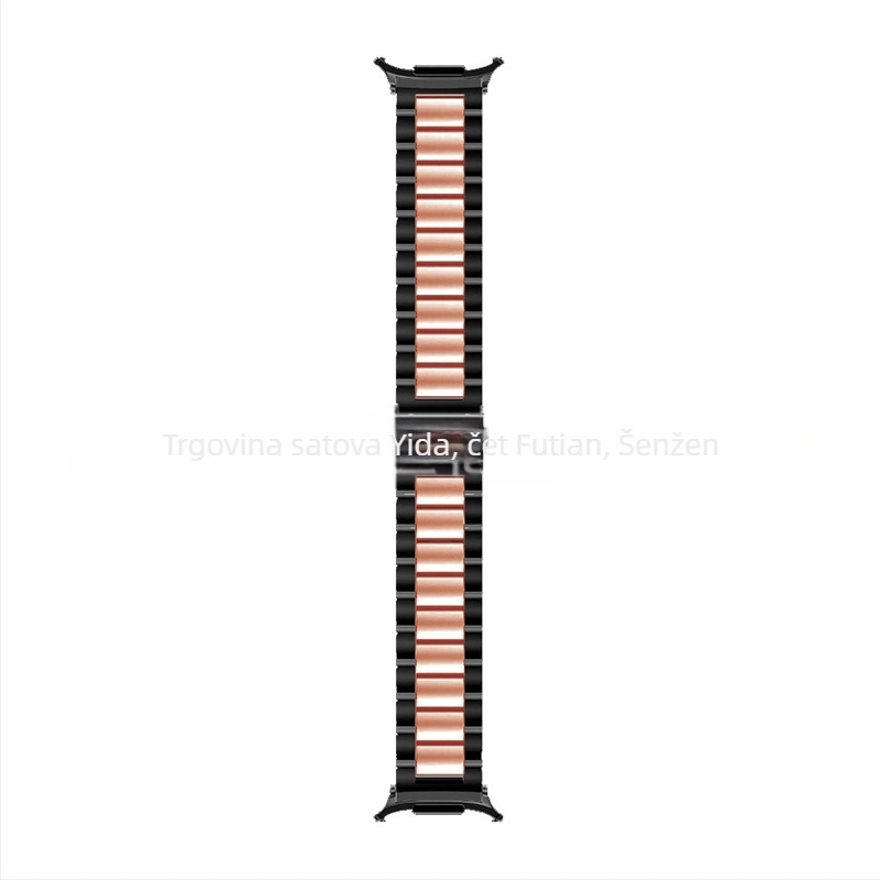 Remen od nehrđajućeg čelika za Samsung Galaxy Watch7 Ultra, sklopiva kopča, poslovni stil, težina 100 g