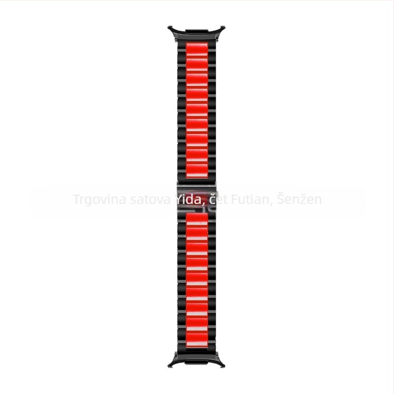 Remen od nehrđajućeg čelika za Samsung Galaxy Watch7 Ultra, sklopiva kopča, poslovni stil, težina 100 g