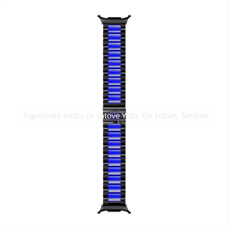 Remen od nehrđajućeg čelika za Samsung Galaxy Watch7 Ultra, sklopiva kopča, poslovni stil, težina 100 g