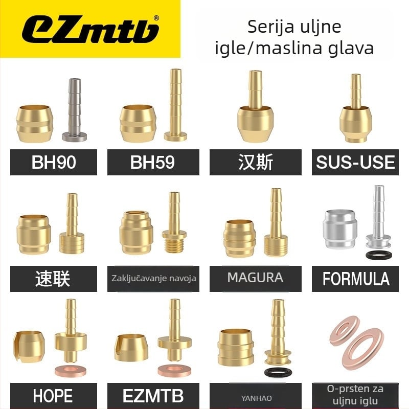 Alat za rezanje hidrauličnih cijevi za bicikl, kompatibilan s BH90/BH59, prilagodljivo obrađivanje, generička marka