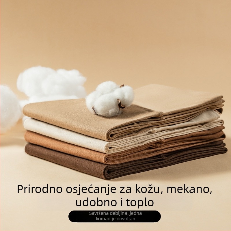 Ženske pamuk legice s visokim strukom – oblikovanje tijela, kontrola trbuha, toplo, bezšivne (95–100% pamuk)