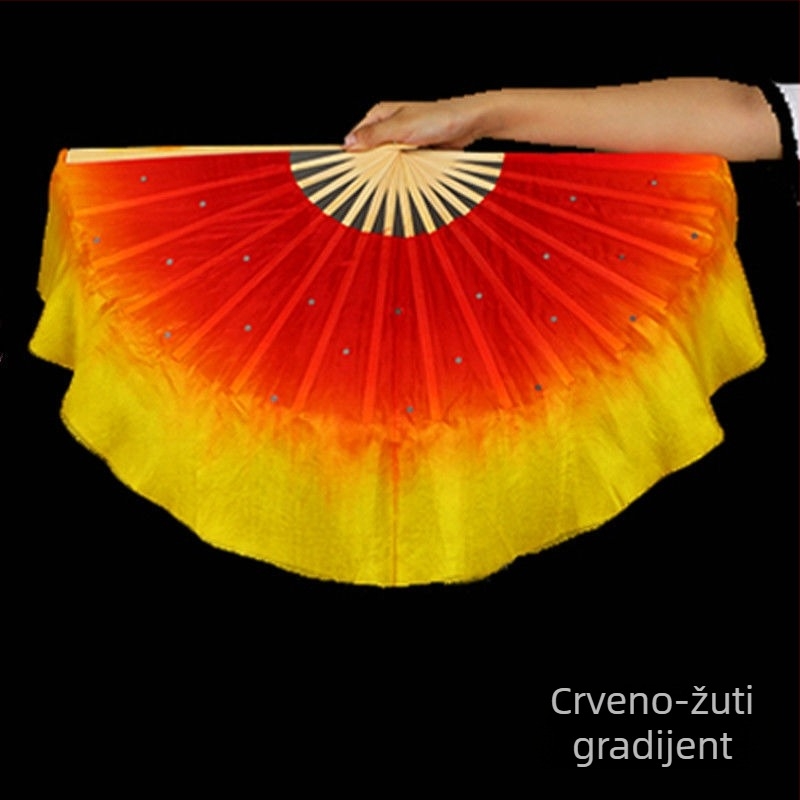 Plesni fan, dvostrani Yangko stil, lampion s cvjetnim bubnjem, za djecu, nastupi u vrtiću i osnovnoj školi; Marka: Other; Pušteno ljeto 2021