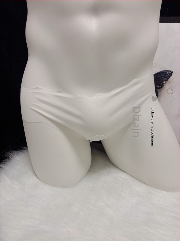 Unisex bokserice od ledene svile, jednodijelne, prednji džep, niski pojas, Fancy Pampering