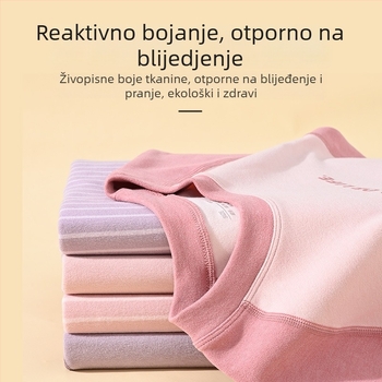 Termo set za djevojke s grijanjem i antibakterijskom zaštitom – gornje i donje rublje za učenice srednje škole