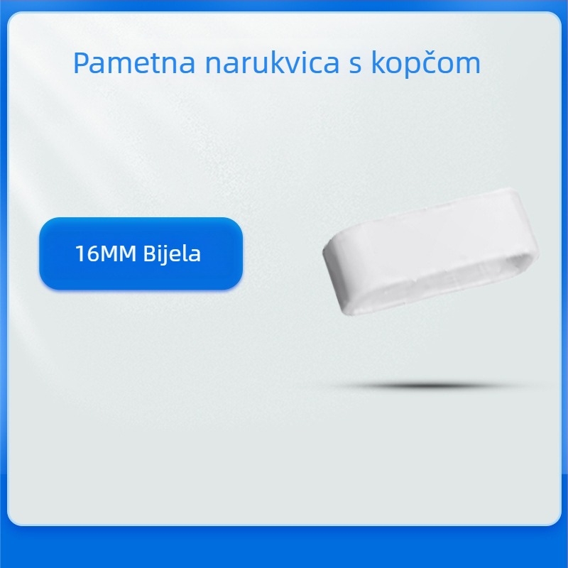 Silikonska narukvica s kopčom za Huawei B6/B7 i Xiaomi Mi Band 8/7 Pro – jednostavan stil