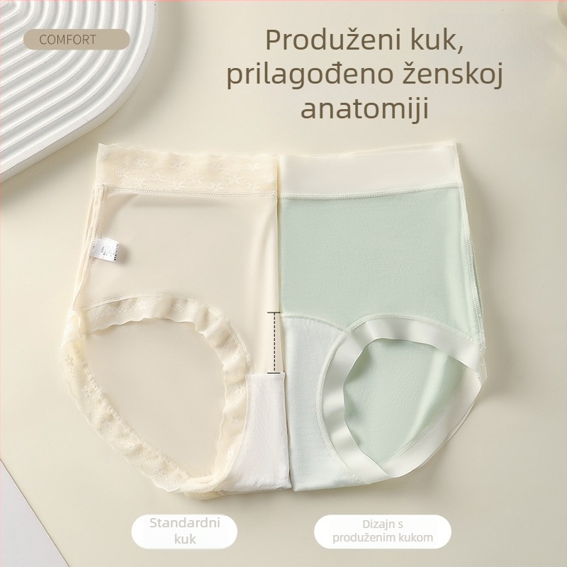 Ženske gaćice od Lyocell-a, pamukom podstavljena, antibakterijske, HPV zaštita, prozračne