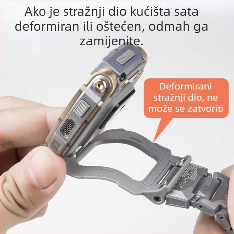 Držač s okretnoj pločom i stražnjim poklopcem za Little Genius Z10 Junior Edition