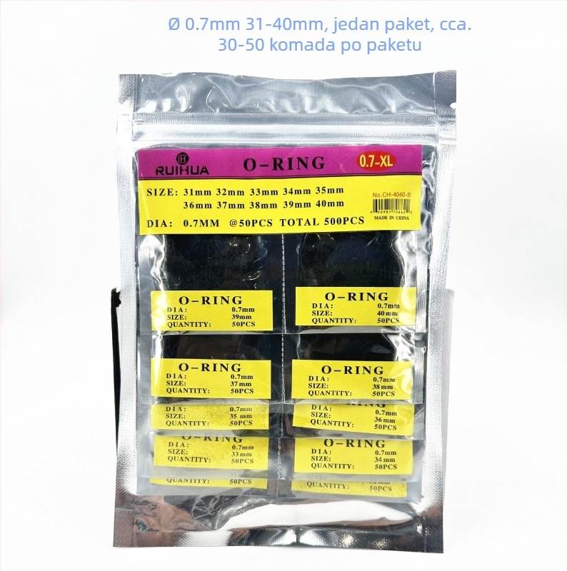 Vodootporni brtveni prsten za stražnji poklopac sata – set alata, kućna uporaba, 1 set