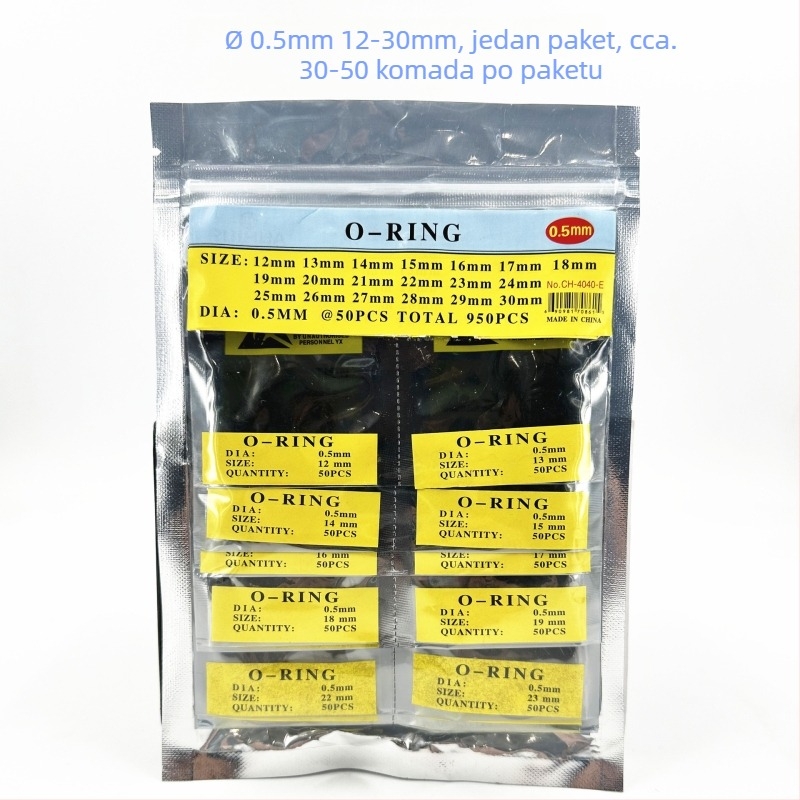 Vodootporni brtveni prsten za stražnji poklopac sata – set alata, kućna uporaba, 1 set