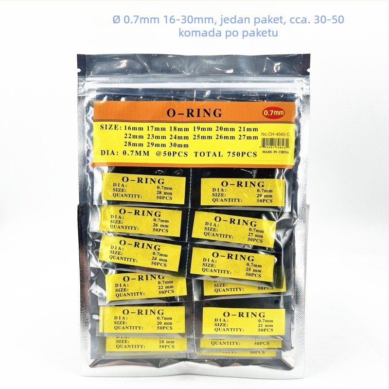 Vodootporni brtveni prsten za stražnji poklopac sata – set alata, kućna uporaba, 1 set