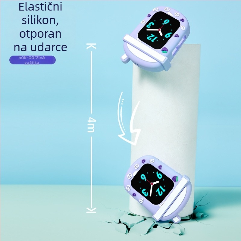 Silikonsko zaštitno kućište za dječje pametne satove – kompatibilno s Mimi Rabbit, Xiaoxun i Mi Rabbit – Brend: Bright Child