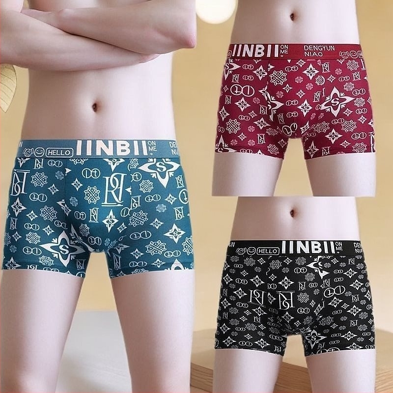 Muške bokserice, antibakterijske i prozračne, 90–95% poliester, visok struk, za sve sezone