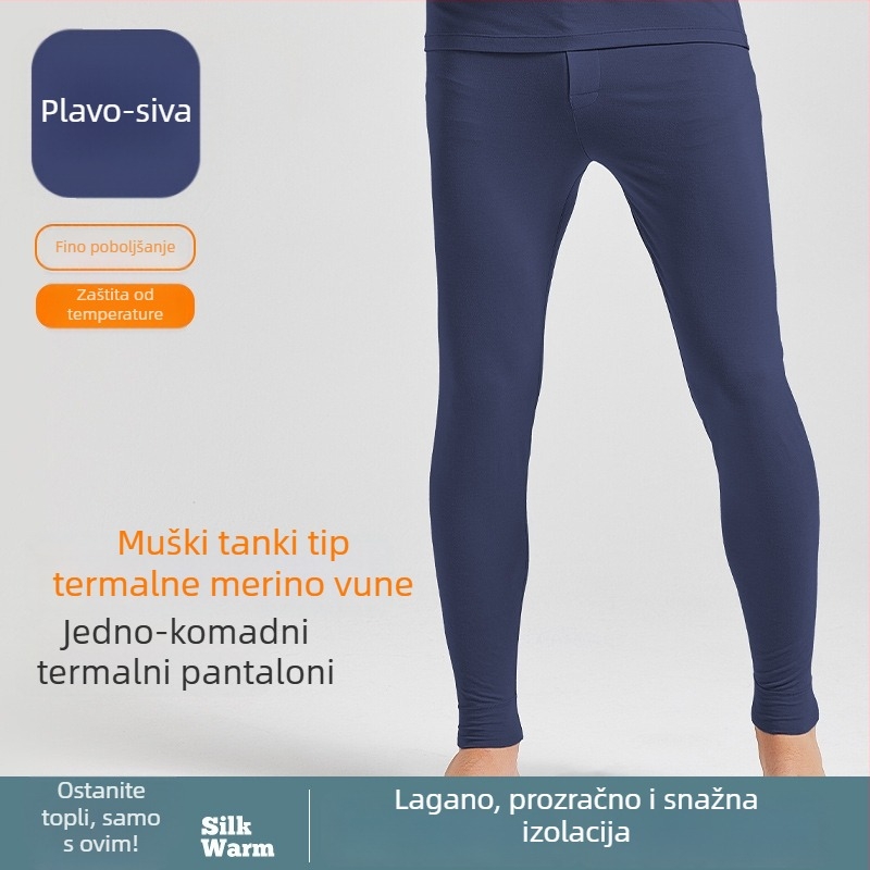 Termalni donji i gornji dio seta za jesen/zimu s funkcijom grijanja, sadržaj akrila 30–50%, gusta tkanina 251–300 g/m2, bez šavova