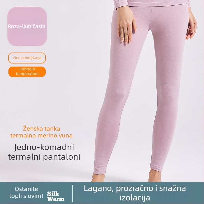 Termalni donji i gornji dio seta za jesen/zimu s funkcijom grijanja, sadržaj akrila 30–50%, gusta tkanina 251–300 g/m2, bez šavova
