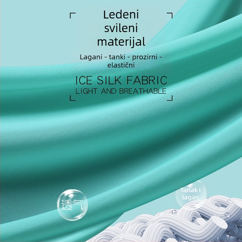 Muške gaćice Ice Silk – prozračne, antibakterijske, brzo se suše, srednja visina struka, najlon pletenina