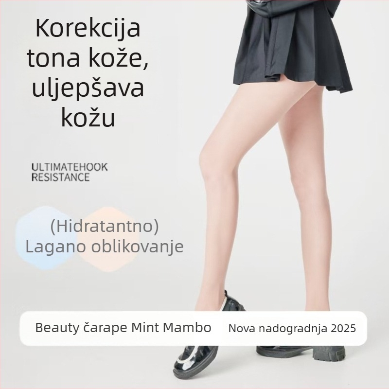 Ženske hulahopke Velvet – ultra tanke, nevidljive, jednobojne, glavna tkanina nylon 70–80%