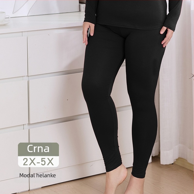 Ženski jesenski termalni set od modala (viskoza), glavni materijal 95% Modal, podstava Modal 90%, tanak, uski kroj, osnovni sloj