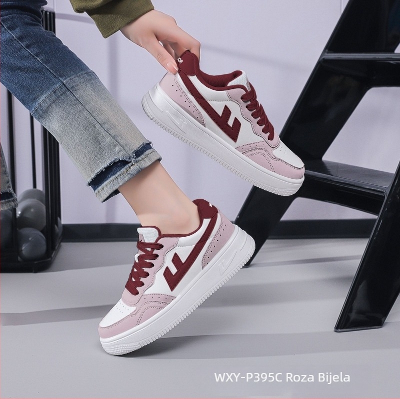 Unisex sportske casual tenisice - ultralagane EVA potplata; prozračna mrežasta unutarnjost; vezanje šnurkama; gornji dio od materijala Super Fiber; pogodne za sve sezone.
