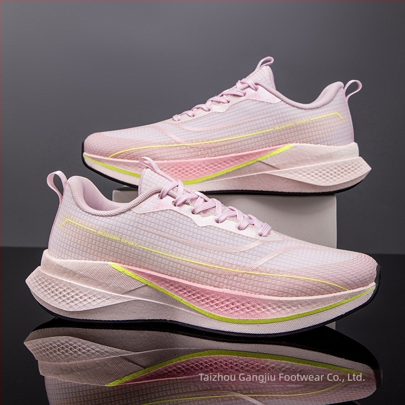 Tenisice za trčanje s Flyknit gornjim dijelom, PU uložak, vezanje, visina pete 3-5 cm