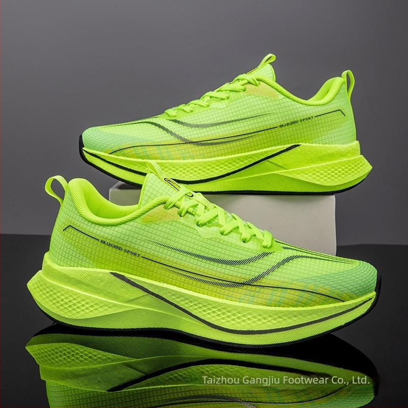 Tenisice za trčanje s Flyknit gornjim dijelom, PU uložak, vezanje, visina pete 3-5 cm