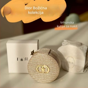 Kutija za nakit – poklon set s vrećicom na šnurom – Lagani luksuzni stil | Materijal: Drugo | Marka: Drugo