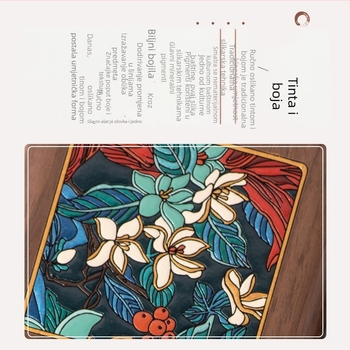 Fulilai kutija za nakit od orahovog drveta, model 655214, minimalistički stil