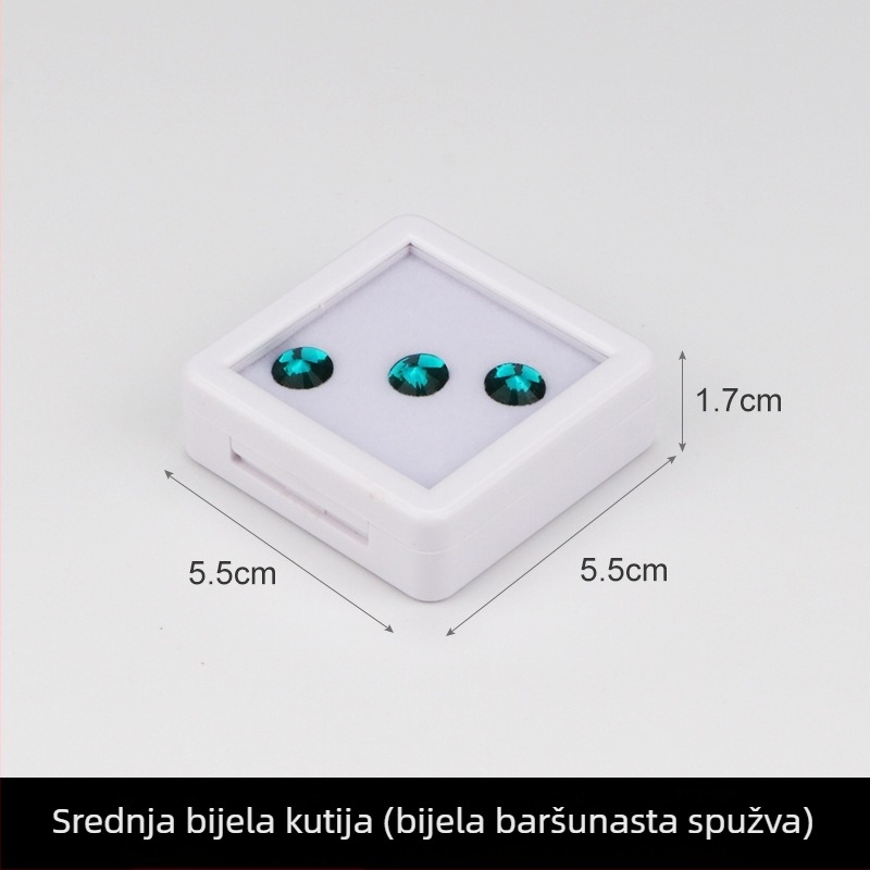 Plastična kutija za nakit, ambalažna kutija, prodajno pakiranje, za pohranu nakita, pakiranje nakita