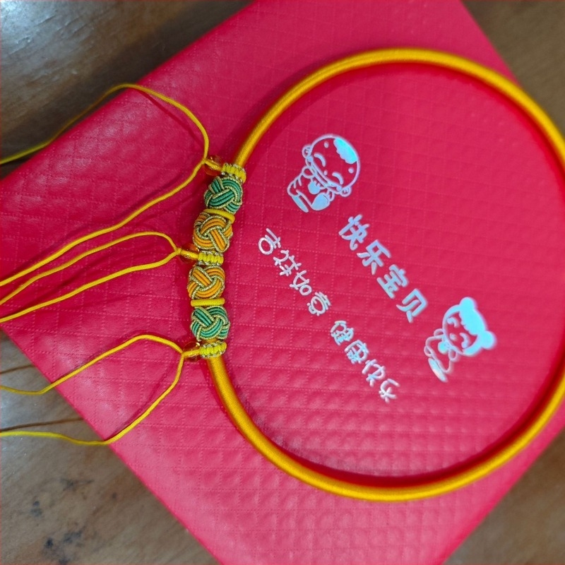 Ručni dječji nakit s dugovječnim zaključkom i užetom, stil s više načina obješivanja (kod ty5)