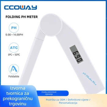Prijenosni pH metar Ph-009iv (raspon 0.00–14.00 pH; točnost ±0.1; razlučivost 0.01; napajanje 3×1.5V)